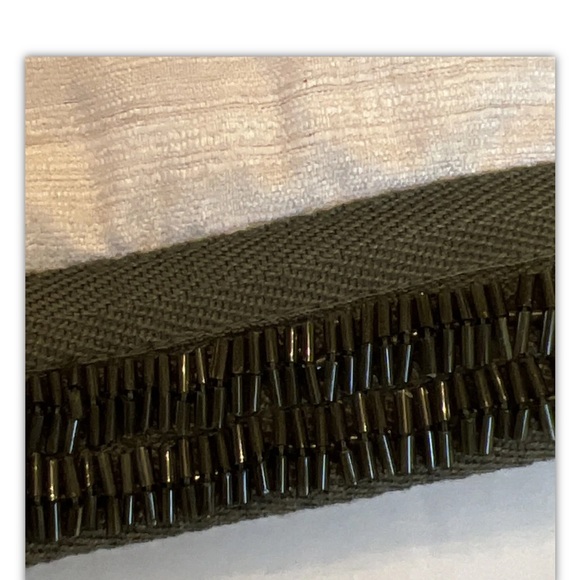 Veronica Beard Inga Sz 8- 10 Skirt EMBROIDERED Mini Beaded Oyster 100% Silk NWT - Picture 7 of 16